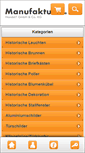 Mobile Screenshot of manufaktur7.de